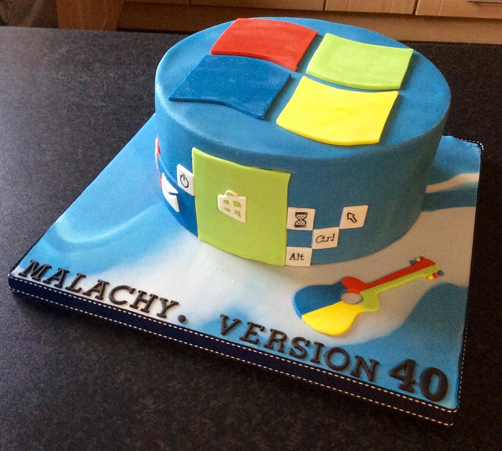 Windows Theme Cake cakegift.in